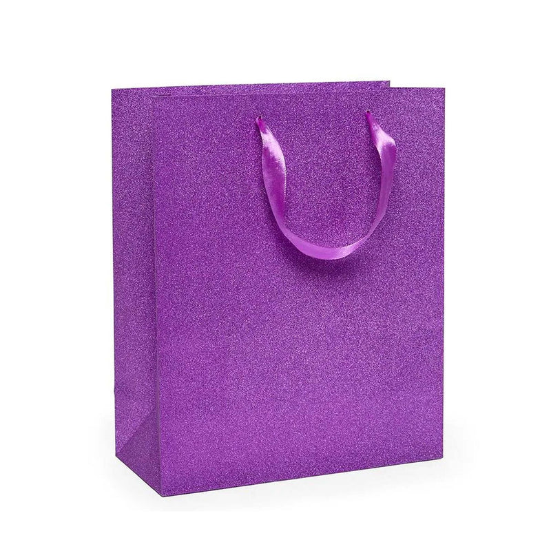 Sparkling Glitter Grain Totes Compact Size 7'' x 3 7/8'' x 9 1/16''