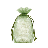 Flat Bottom Organza Bags 5 1/2''x11/2''x10 1/2'' for Custom Favors
