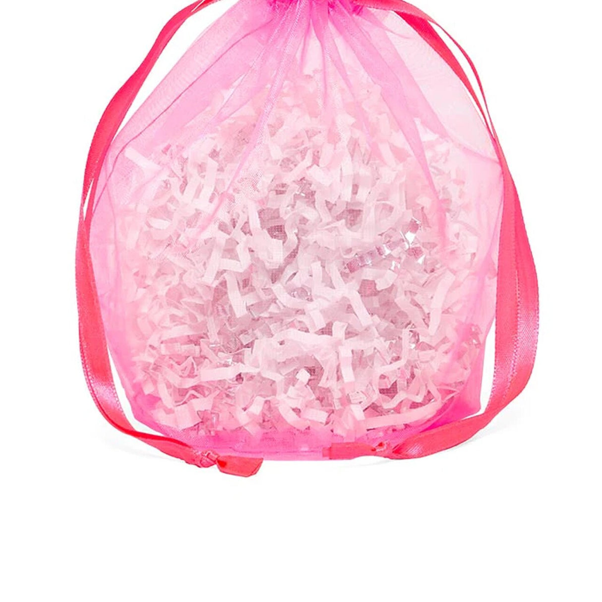 Wide Round Flat Bottom Organza Bags 6 1/2'' x 4'' x 7'' for Jewelry