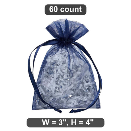 3” x 4” Organza Bags Elegant Packaging for Events