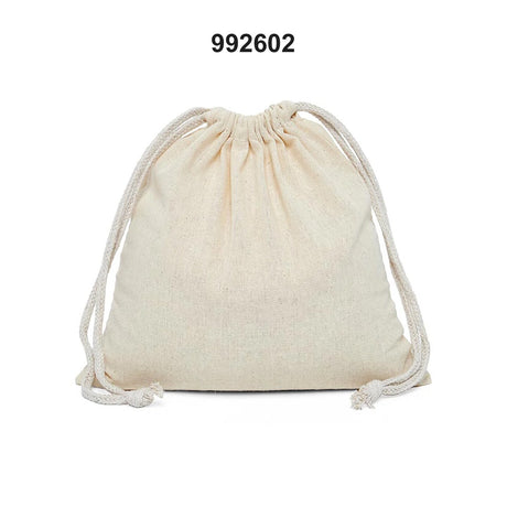 Practical 5" x 6" Plain Cotton Muslin Pouch