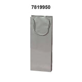 Chic Glossy Paper Wine Bottle Euro Tote 5" x 3" x 13 1/4"