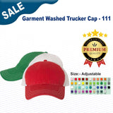 Richardson® Garment Washed Trucker Cap