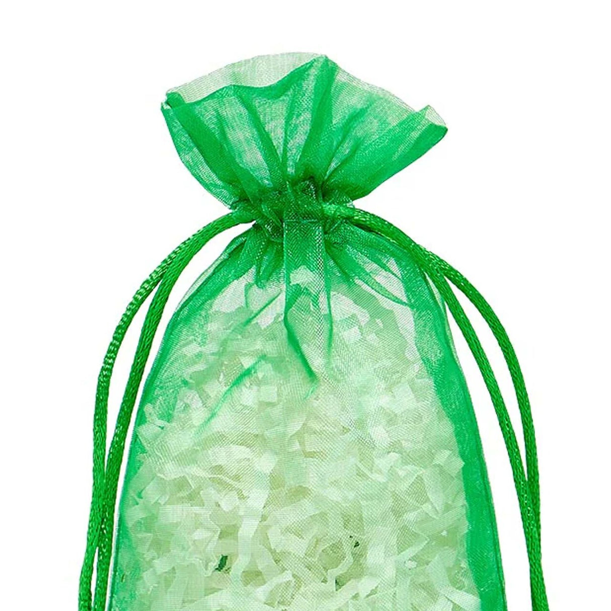 Flat Bottom Organza Bags 3 1/2''x1''x5 1/2'' for Small Gift Bags