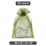 Elegant 6” x 9” Organza Bags Ideal for Special Gifts