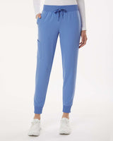 Jaanuu® Women's Silex Knit Waist Scrub Joggers Petite Sizes