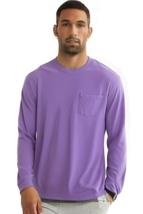 Comfort Colors® Garment-Dyed Heavyweight Long Sleeve Pocket T-Shirt