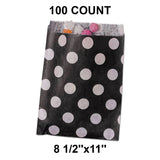 Bright Large Dots Merchandise Bags 8 1/2" x 11"