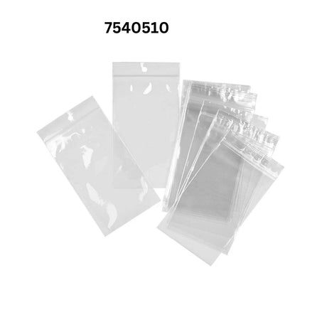 Handy Reclosable Cello Bag with Hang Hole 5" x 10"
