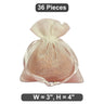 Natural & Colored Muslin Bags 3" x 4" Perfect for Gifting