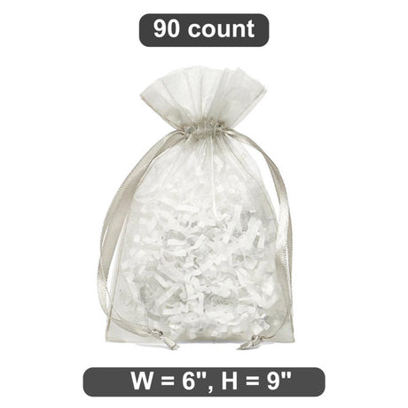 Organza Bags 6” x 9” for Beautiful Gift Wrapping