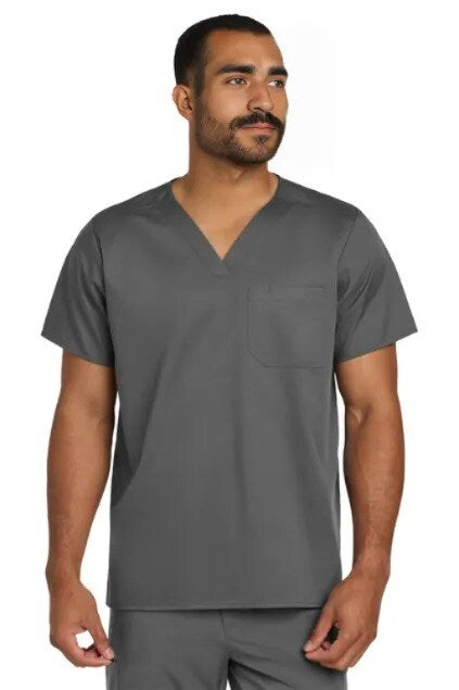 Wink® WorkFlex Chest Pocket V-Neck Top