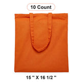 Reliable Flat Cotton Tote 15" x 16 1/2"