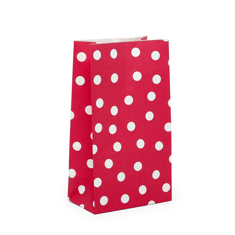 Dot Pattern Sos Food Bags 5'' X 3'' X 9 1/2'' Design