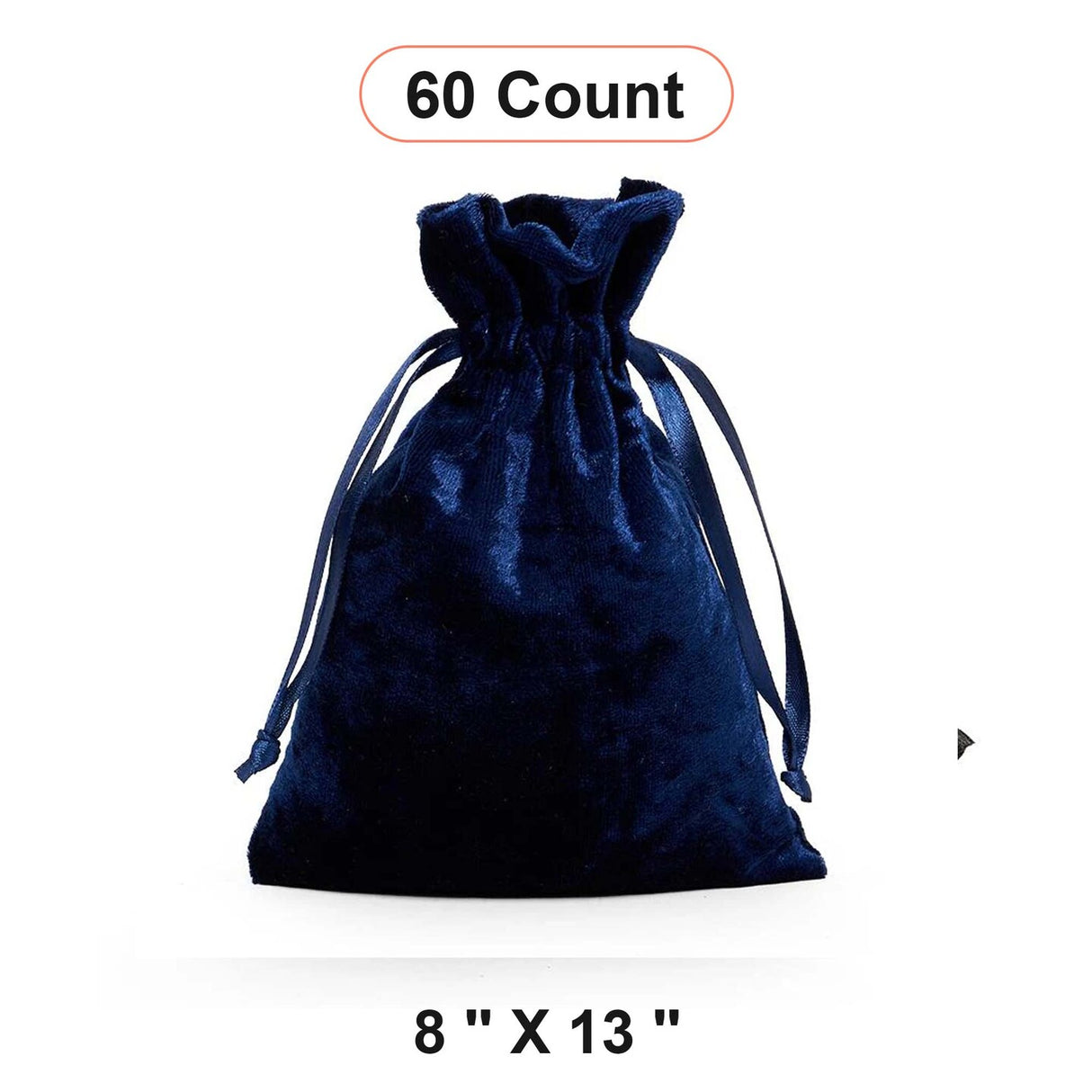 Velvet Storage Pouches 8" x 13" For Large Accessories