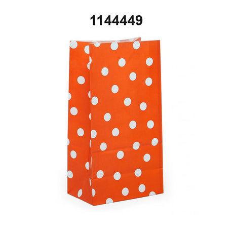 Dot Patterned Sos Food Bags 5'' x 3'' x 9 1/2'' Wrap