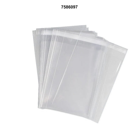 Heavy Duty Lip & Tape Self-Sealing Bags 16 1/2" x 14 1/8" 1.6 mil