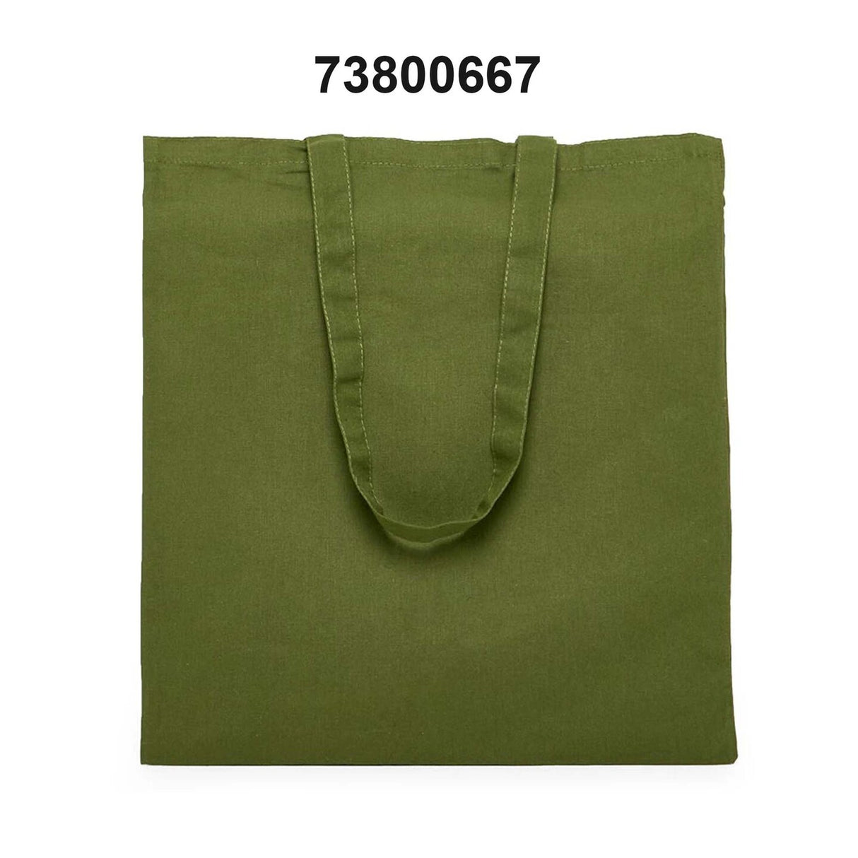 Timeless Flat Cotton Tote 15" x 16 1/2"