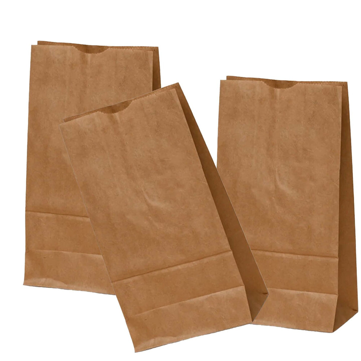 Kraft Retail Bags 6'' x 3 5/8'' x 11''