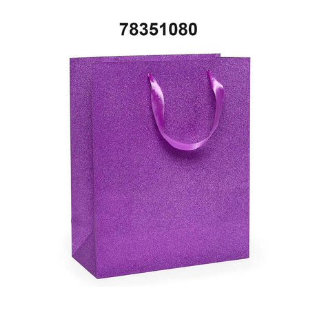 Sparkling Glitter Grain Totes Compact Size 7'' x 3 7/8'' x 9 1/16''