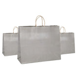 Metallic Shopping Bag Durable 16" x 6" x 18 1/2"