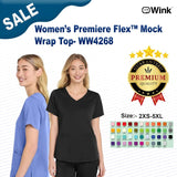 Wink® Women’s Premiere Flex Mock Wrap Top
