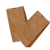 Kraft Shopping Bags 7 3/4'' x 4 7/8'' x 15 3/4''