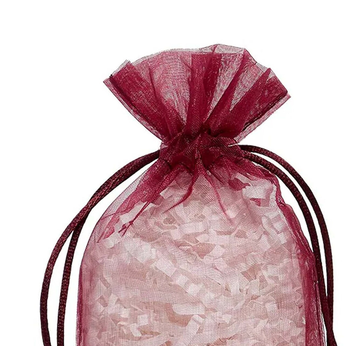 Flat Bottom Organza Bags 5 1/2''x11/2''x10 1/2'' for Jewelry and More