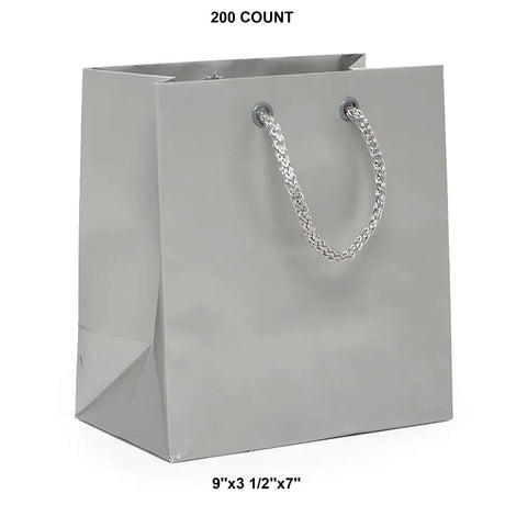 Trendy Matte Euro Tote 9" x 3 1/2" x 7"