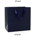 Vibrant Kraft Euro Tote 13" x 5" x 9" with Satin Handles