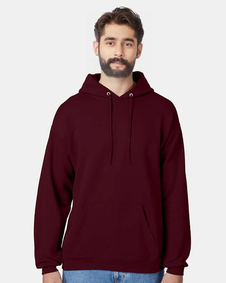 Hanes® Ecosmart Hooded Long Sleeve Sweatshirt