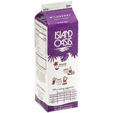 Island Oasis Wildberry Frozen Beverage Mix 32 fl. oz. - 12/Case