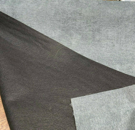 Fabricut Sensation Smoke Polyester Chenille Fabric - Smoke Gray, Very Heavyweight, 54" Width (1 Yard)