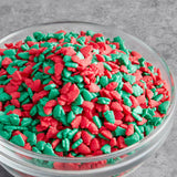 Mavalerio Red and Green Christmas Tree Sprinkles 25 lb.