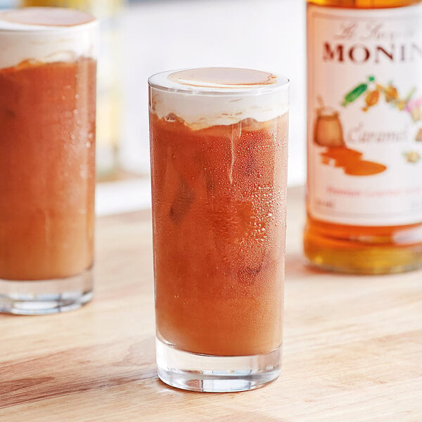Monin Premium Caramel Flavoring Syrup - 750 mL