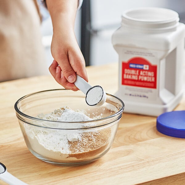 Double Acting Baking Powder 3.75 lb. Canister - 6/Case