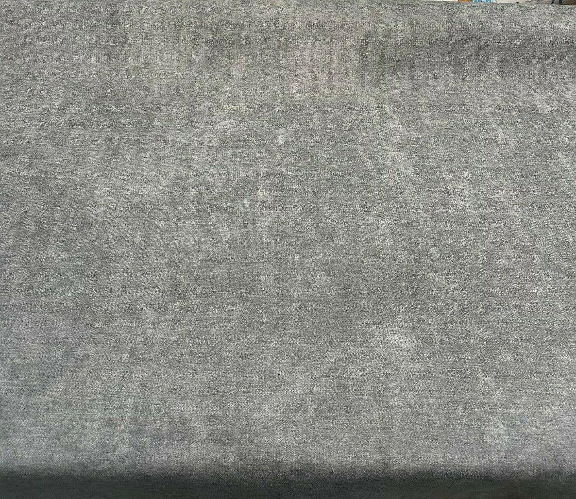 Sensation Polyester Chenille Upholstery Fabric - Pewter, 54" Width (1 Yard)
