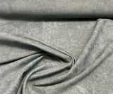 Sensation Polyester Chenille Upholstery Fabric - Pewter, 54" Width (1 Yard)