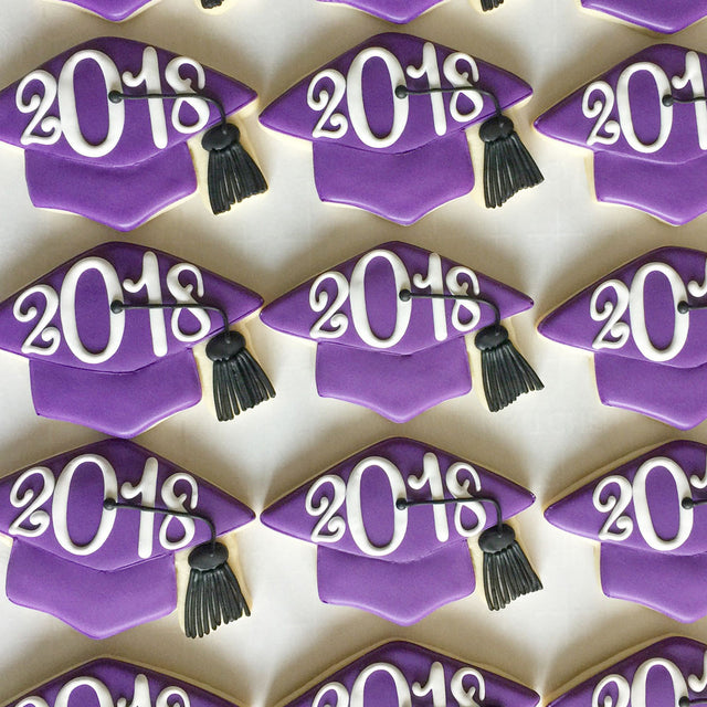 Ann Clark Graduation Cap Cookie Cutter, 2-5/8" x 4-3/8"