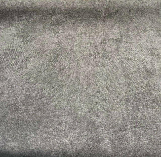 Fabricut Sensation Polyester Fabric - Charcoal Chenille, Stain Repellent, 54" Width (1 Yard)