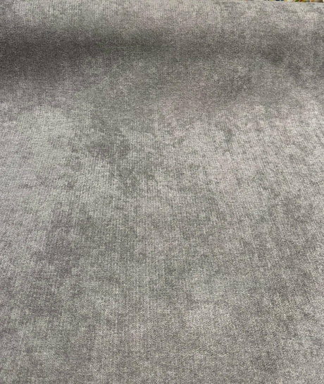 Fabricut Sensation Polyester Fabric - Charcoal Chenille, Stain Repellent, 54" Width (1 Yard)