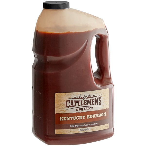 Cattlemen's Kentucky Bourbon BBQ Sauce 1 Gallon - 2/Case