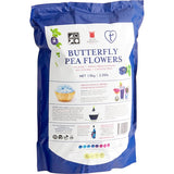 Wild Hibiscus Whole Dried Butterfly Pea Flowers 2.2 lb. (1 kg) Bag