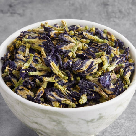 Wild Hibiscus Whole Dried Butterfly Pea Flowers 2.2 lb. (1 kg) Bag