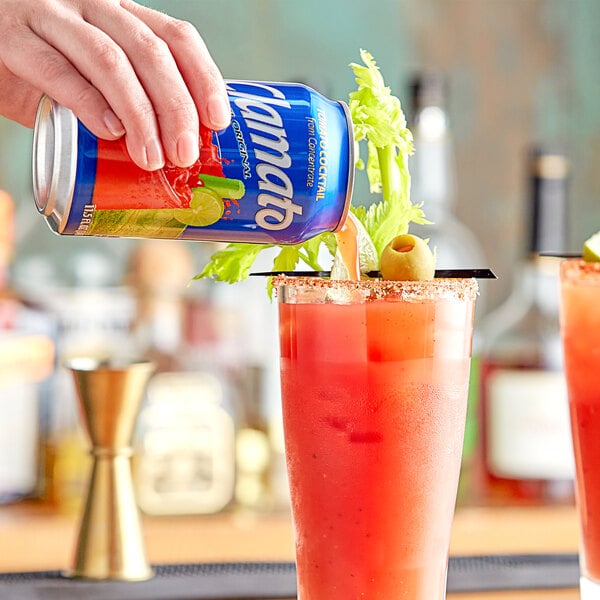 Clamato Original Tomato Cocktail 11.5 fl. oz. - 24/Case