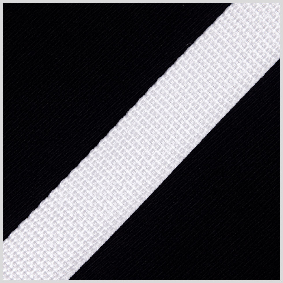White Nylon Webbing - 1"