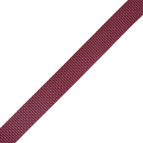 Maroon Nylon Webbing - 1"
