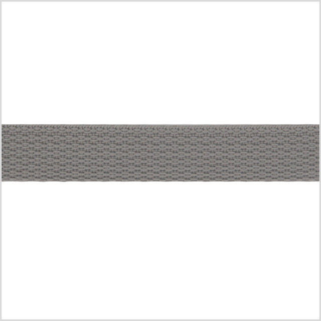 Silver Nylon Webbing - 0.75"