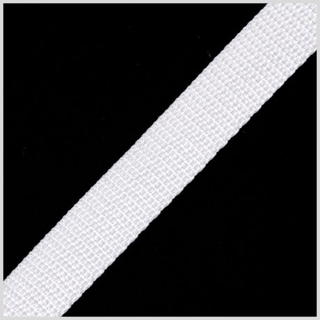 .75" White Nylon Webbing