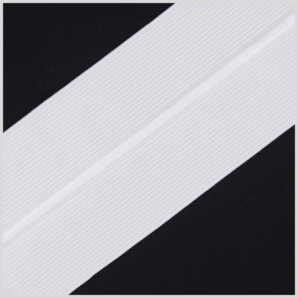 3" White Drawstring Elastic